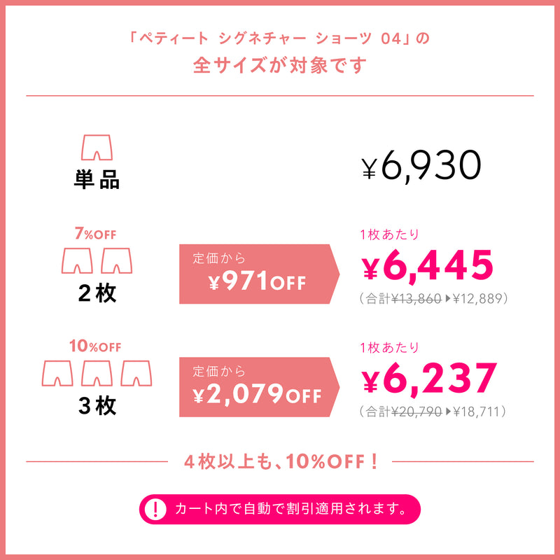 ベア ペティート シグネチャー ショーツ 04