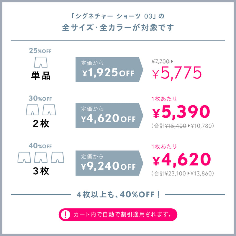 吸水ショーツ 125ml シグネチャーショーツ 03 | Bé-A〈ベア〉公式